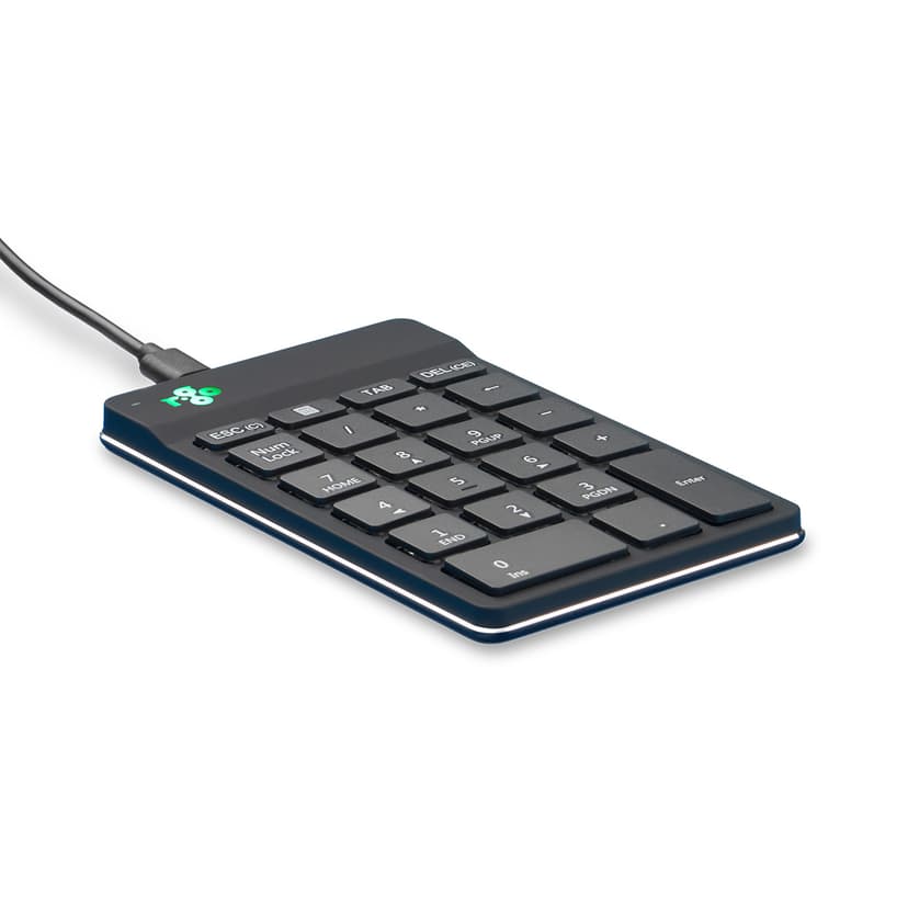 R-Go Tools RGOCONMWDBL numeriskt tangentbord Universal USB Svart