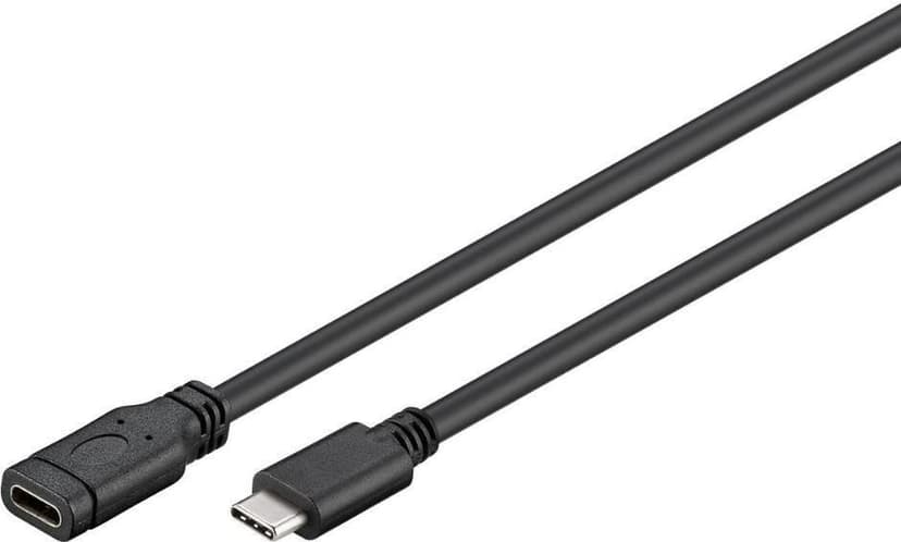 Microconnect USB3.1CC2EX USB-kaapeli USB 3.2 Gen 1 (3.1 Gen 1) 2 m USB C musta 2m USB-C USB-C Musta