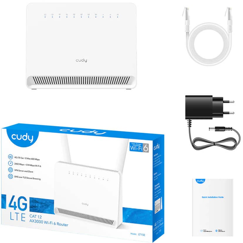 CUDY LT15E 4G Wireless Router