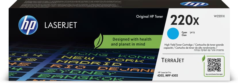 HP Toner Cyan 220X 5.5K
