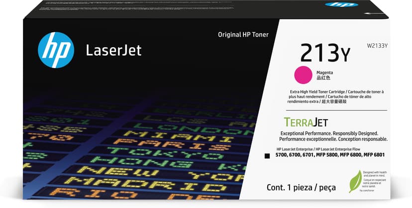 HP Toner Magenta 213Y 12K - Color LaserJet Enterprise 5800
