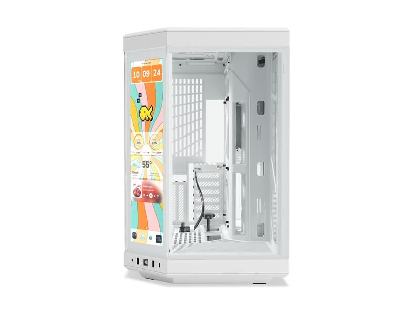 Hyte Y70 Touch Infinite 3rd Gen 14.9" ATX Valkoinen