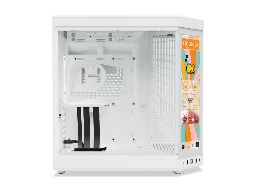 Hyte Y70 Touch Infinite 3rd Gen 14.9" ATX Valkoinen