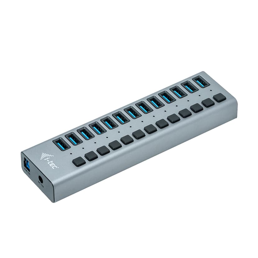 I-Tec USB 3.0 Charging HUB 13port 60W Grijs