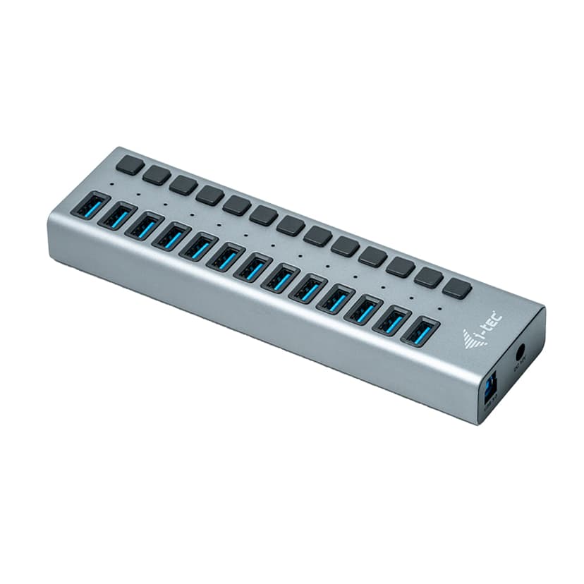 I-Tec USB 3.0 Charging HUB 13port 60W Grijs