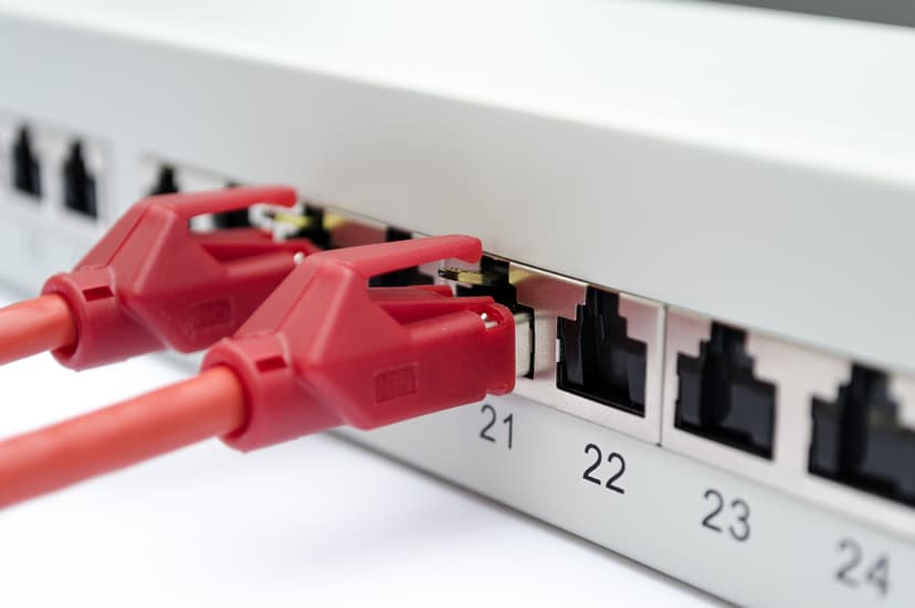 Digitus Patchpanel Grå Cat6a 1U