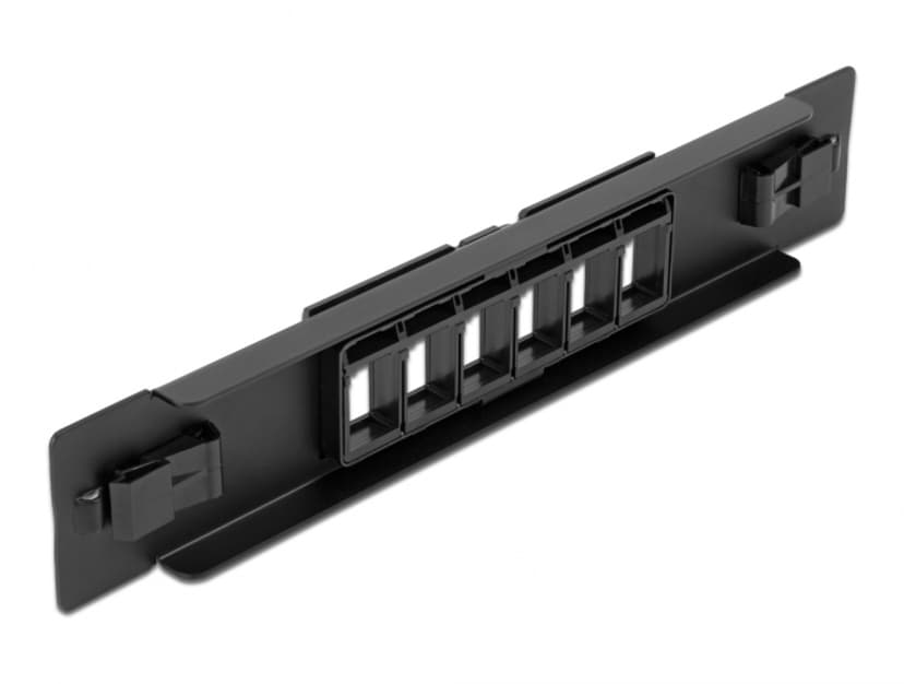 Delock Patchpanel Svart 1U