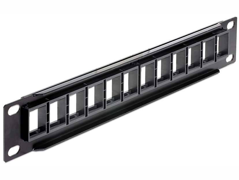 Delock Patchpanel Svart