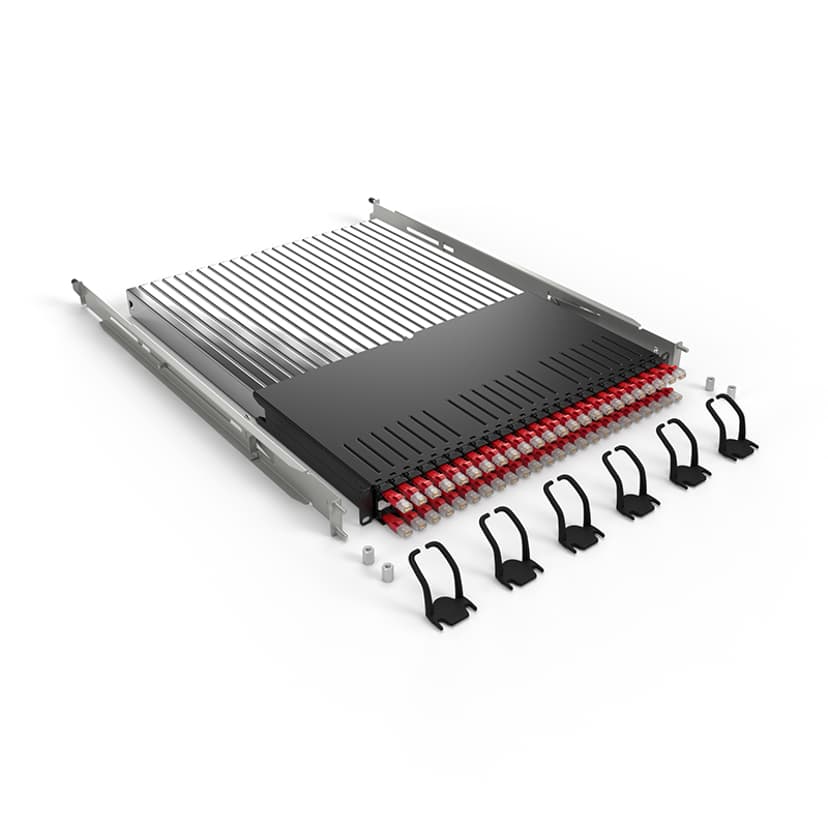 Patchbox P60STPXC6AX24R netwerkkabel Rood 1,8 m Cat6a U/FTP (STP) RJ-45 Cat 6A 1.8m Rood