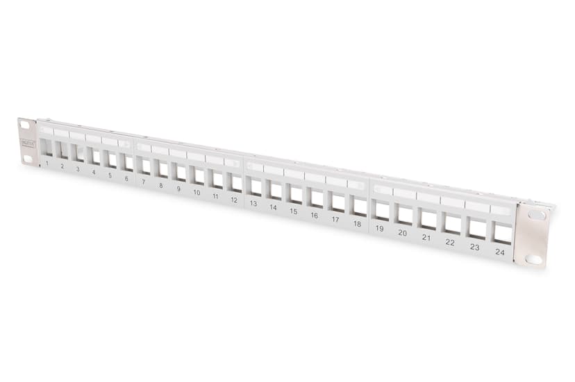 Digitus Patchpanel Grå Cat 5e, Cat 6, Cat 6A 1U