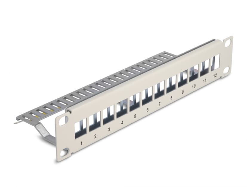 Delock Patchpanel Grå 1U