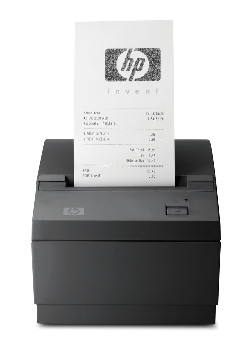 HP Kvittoskrivare Single Station Thermal USB Svart