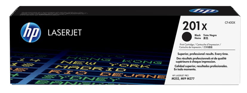 HP Toner Sort 201X 2.8K - CF400X  #ATTACH