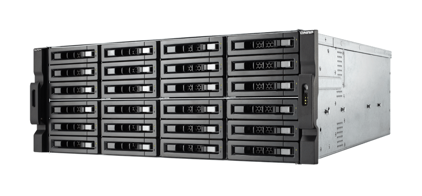 QNAP TS-h2477XU-RP NAS Rack (4U) AMD Ryzen™ 7 3700X 32 GB DDR4 0 TB QuTS hero Svart