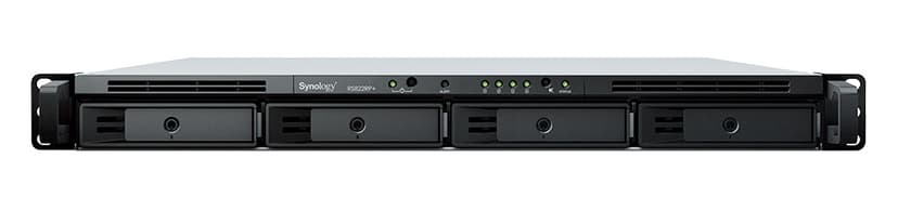 Synology RackStation RS822RP+ datalagringsserver NAS Rack (1U) Ryzen Embedded V1500B 2 GB DDR4 0 TB DiskStation Manager Grå