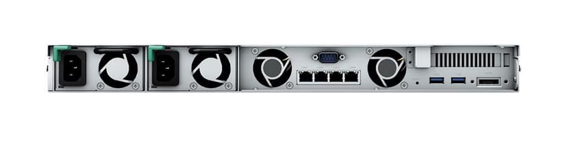 Synology RackStation RS822RP+ NAS- ja tallennuspalvelimet Teline ( 1U ) Ryzen Embedded V1500B 2 GB DDR4 0 TB DiskStation Manager Harmaa
