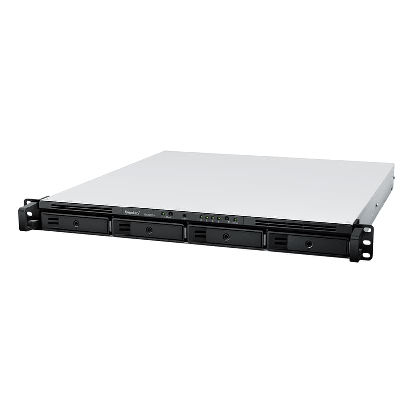 Synology RackStation RS822RP+ datalagringsserver NAS Rack (1U) Ryzen Embedded V1500B 2 GB DDR4 0 TB DiskStation Manager Grå