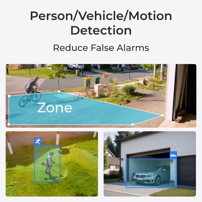 Reolink NVS8-8MB4 Security System 8Ch NRV + 4x P330 4K PoE Kamera