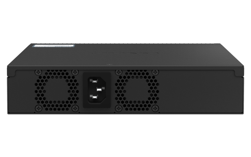 QNAP QSW-M2106R-2S2T nätverksswitchar hanterad L2 10G Ethernet (100/1000/10000) 1U Svart