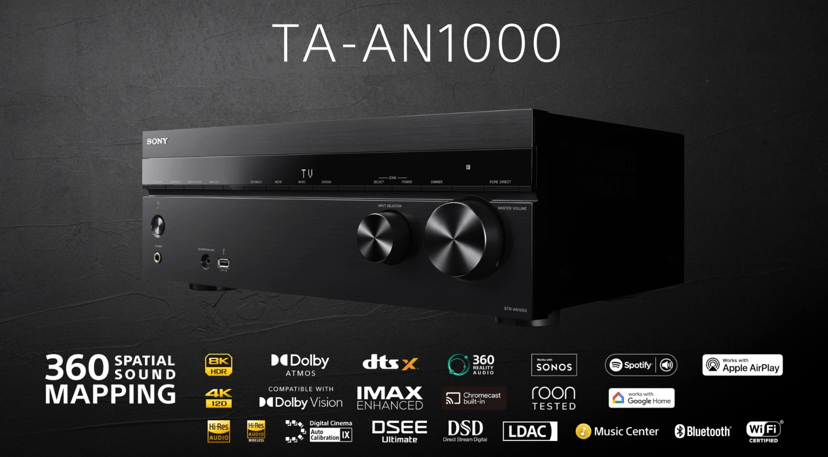 Sony TA-AN1000 8K 7-2 AV Receiver