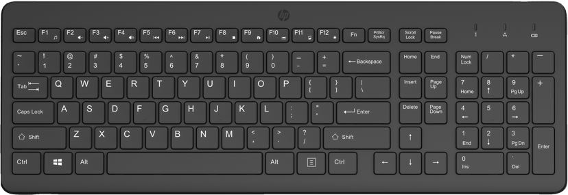 HP 225 Keyboard Wl #nl Draadloos Engels