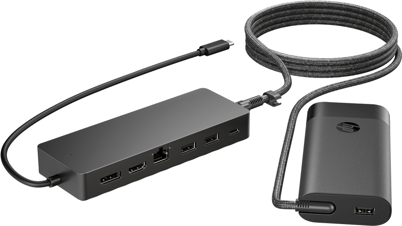 HP Universal USB-C-hubb och -laddare för bärbar dator