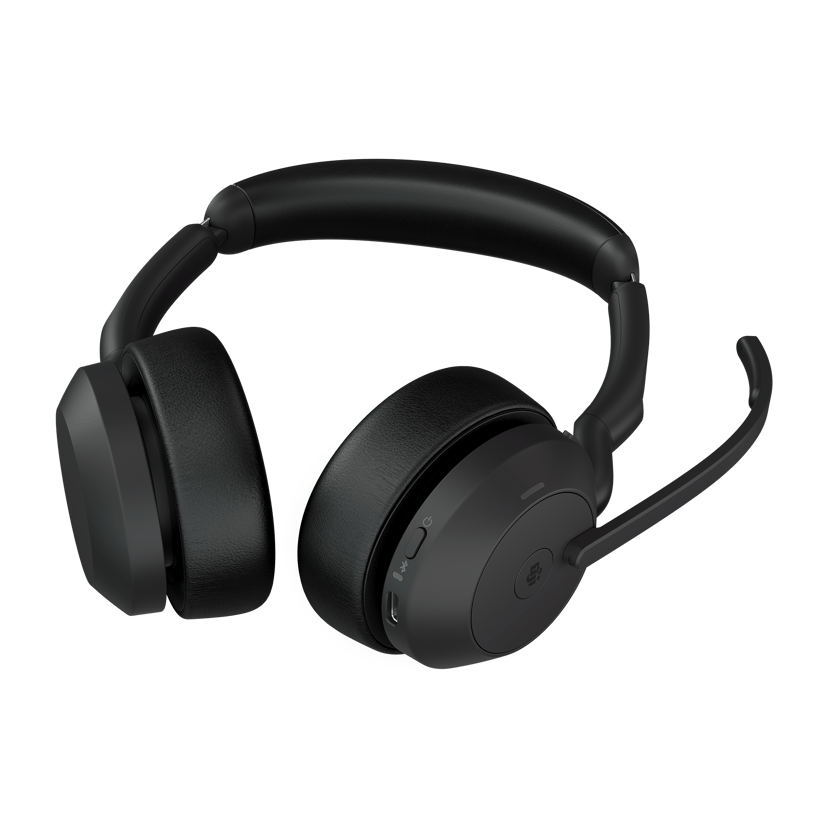 Jabra Evolve2 55 USB Type-C Svart Microsoft Teams
