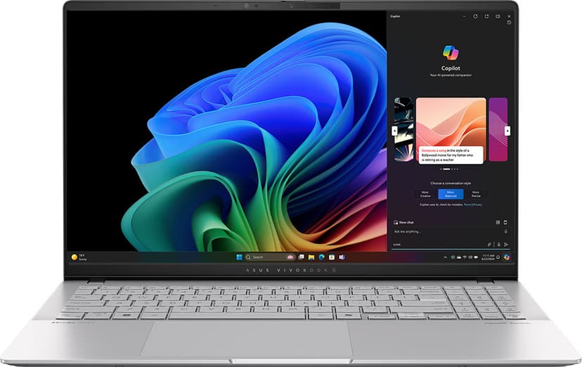 ASUS Vivobook S 15 OLED - (Löytötuote luokka 2) Qualcomm Snapdragon X Plus 16GB 512GB 15.6"