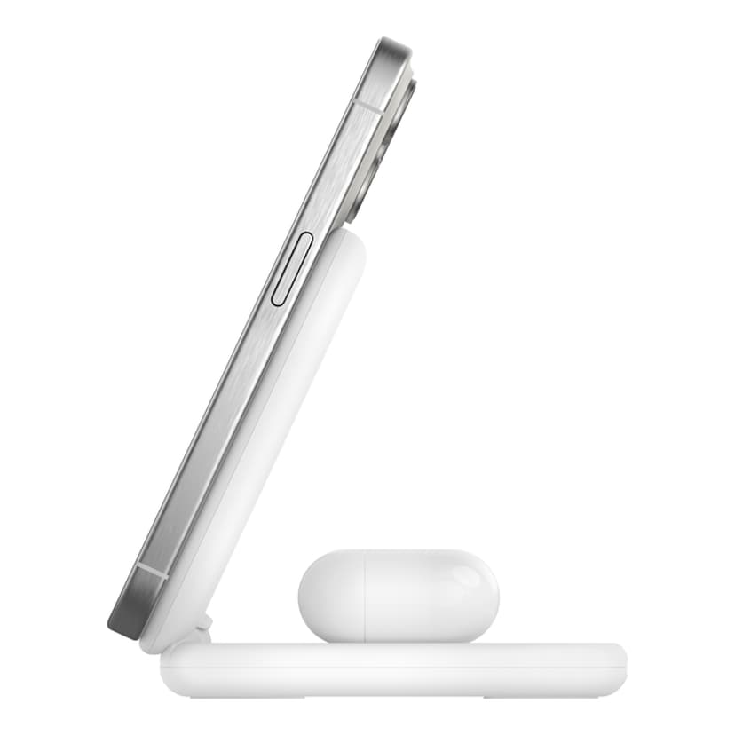 Belkin Magnetic 2-in-1 Stand Qi2 1.5m Vit