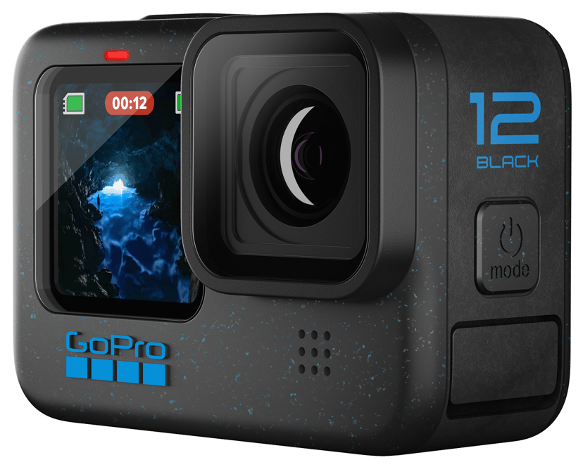 GoPro HERO12 Black kamera til actionsport 27 MP 5K Ultra HD CMOS 25,4 / 1,9 mm (1 / 1.9") Wi-Fi 126 g