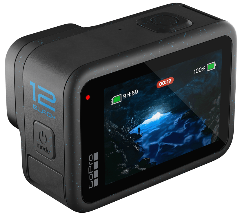 GoPro HERO12 Black action-kamera 27 MP 5K Ultra HD CMOS 25,4 / 1,9 mm (1 / 1.9") Wi-Fi 126 g
