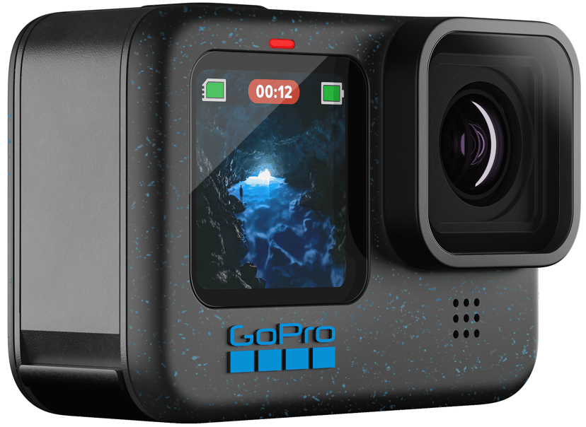 GoPro HERO12 Black action-kamera 27 MP 5K Ultra HD CMOS 25,4 / 1,9 mm (1 / 1.9") Wi-Fi 126 g