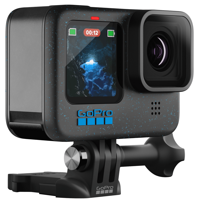 GoPro HERO12 Black action-kamera 27 MP 5K Ultra HD CMOS 25,4 / 1,9 mm (1 / 1.9") Wi-Fi 126 g