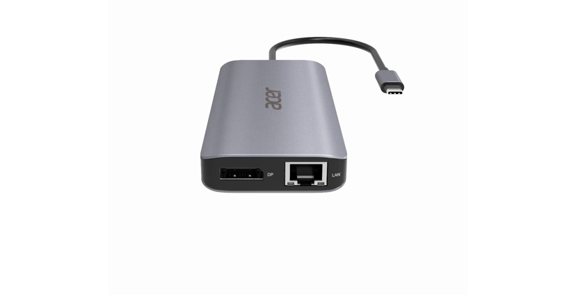 Acer 12-in-1 Type-C Dongle Kabel USB 3.2 Gen 1 (3.1 Gen 1) Type-C Silver USB 3.2 Gen 1 (3.1 Gen 1) Type-C