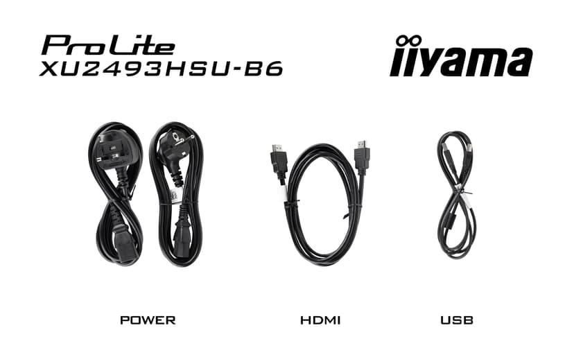 iiyama ProLite XU2493HSU-B7 23.8" 1920 x 1080pixels IPS 16:9 100Hz