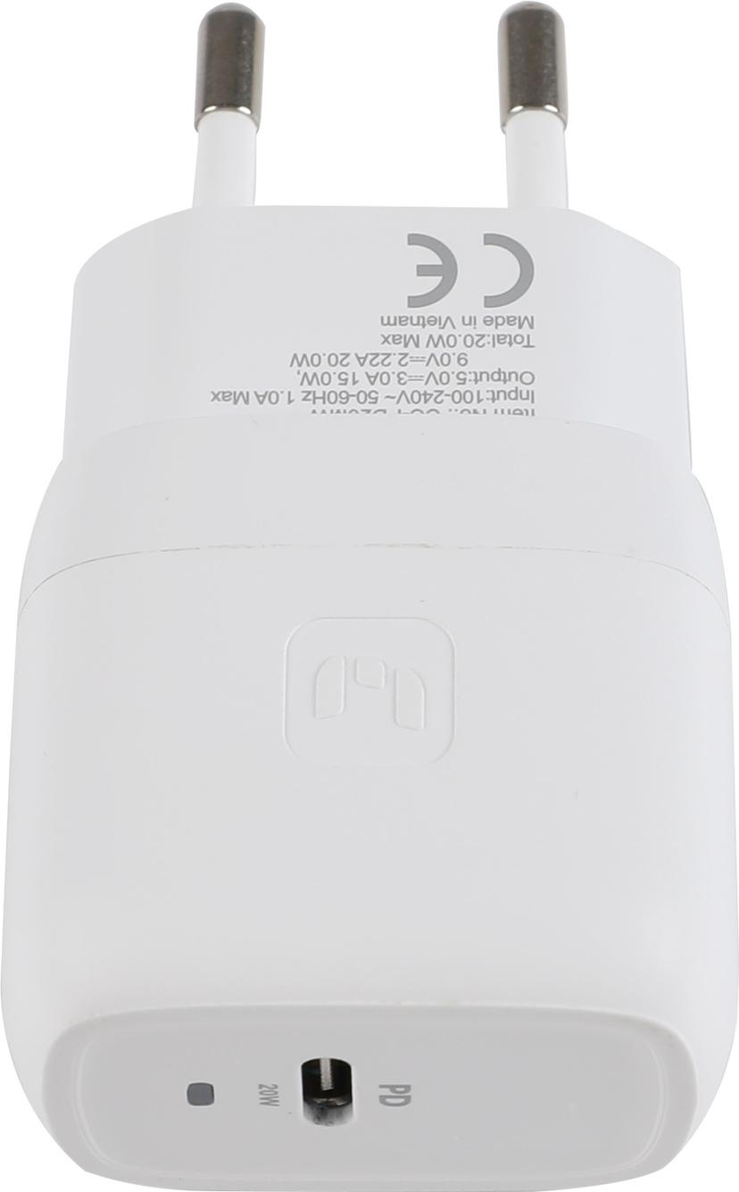 Cirafon Snabbladdare Micro 20W USB-C Vit