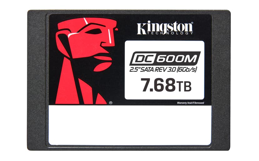 Kingston DC600M 7.68TB 2.5" SATA 6.0 Gbit/s