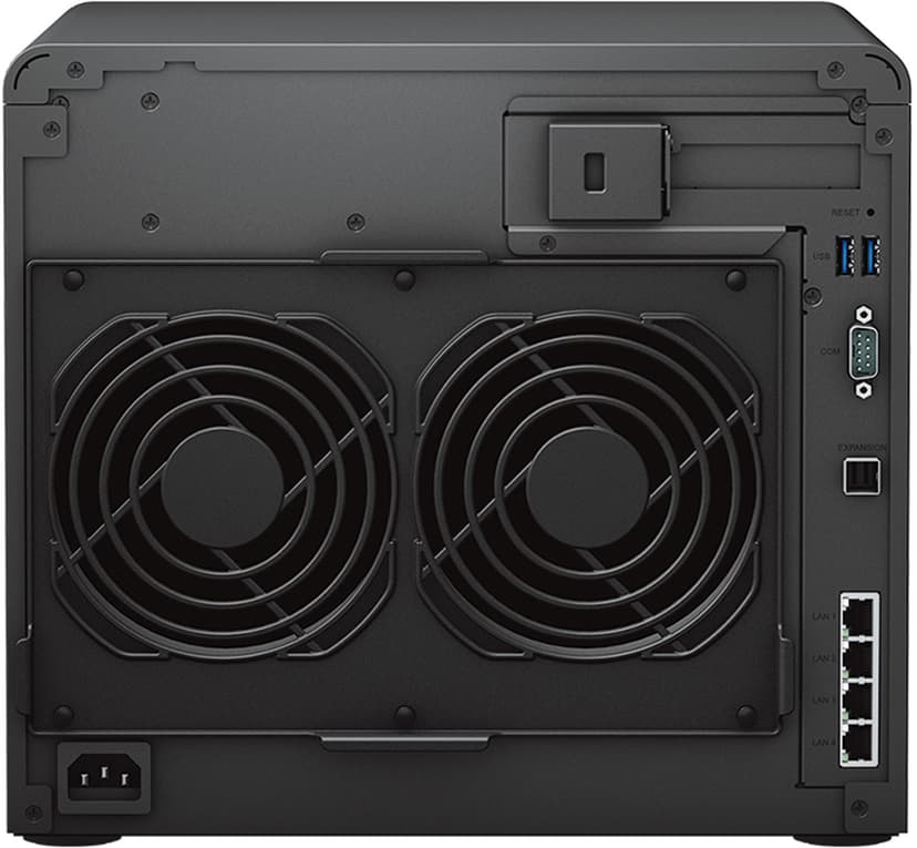Synology DiskStation DS2422+ NAS & lagringsserver Tower Ryzen Embedded V1500B 4 GB DDR4 0 TB DiskStation Manager Sort