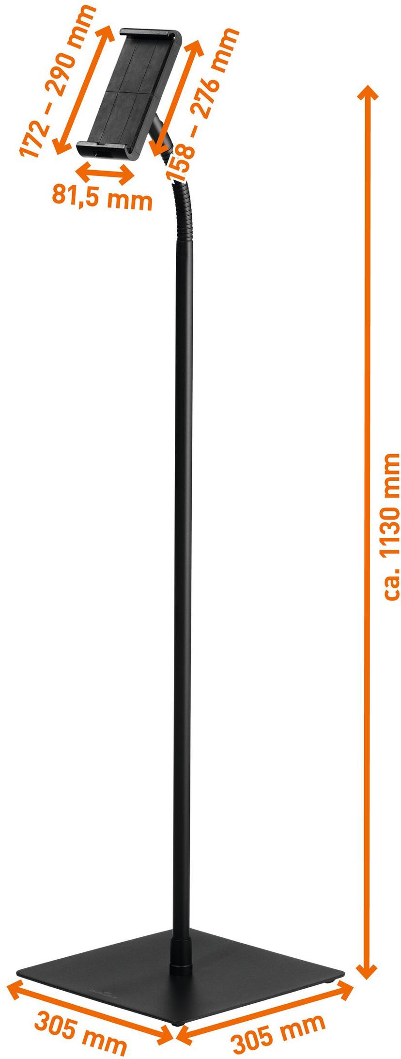Durable Tablet Holder Tough Floor 7"-13"