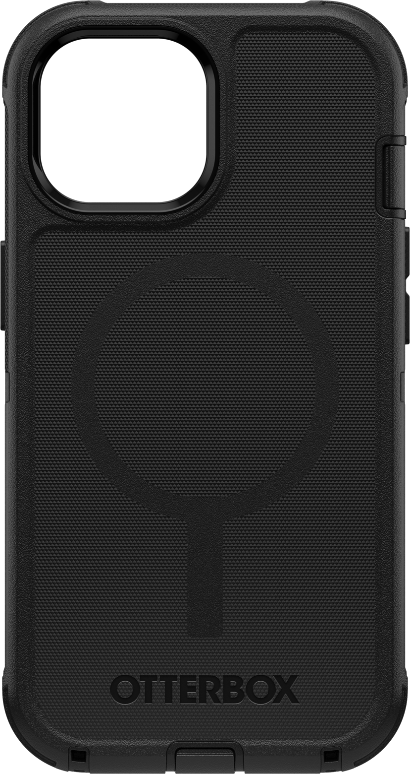 Otterbox Defender Magsafe iPhone 13, iPhone 14, iPhone 15, iPhone 16e Musta