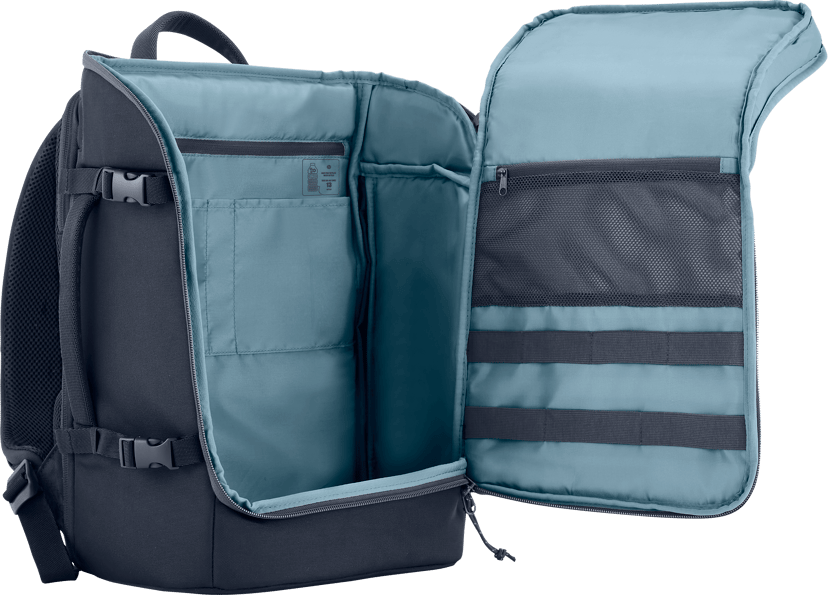 HP Travel 25L 15.6" 15.6" Polyester Blauw, Grijs Blauw, Grijs