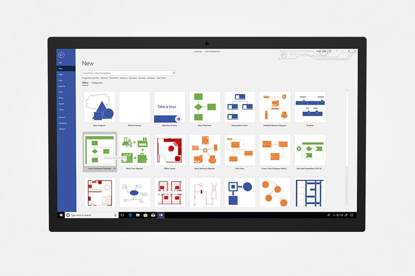 Microsoft Visio Professional 2021 Win Eng Medialess