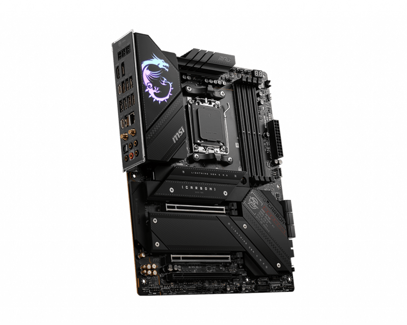 MSI MPG X670E CARBON WIFI Socket AM5 ATX Hovedkort