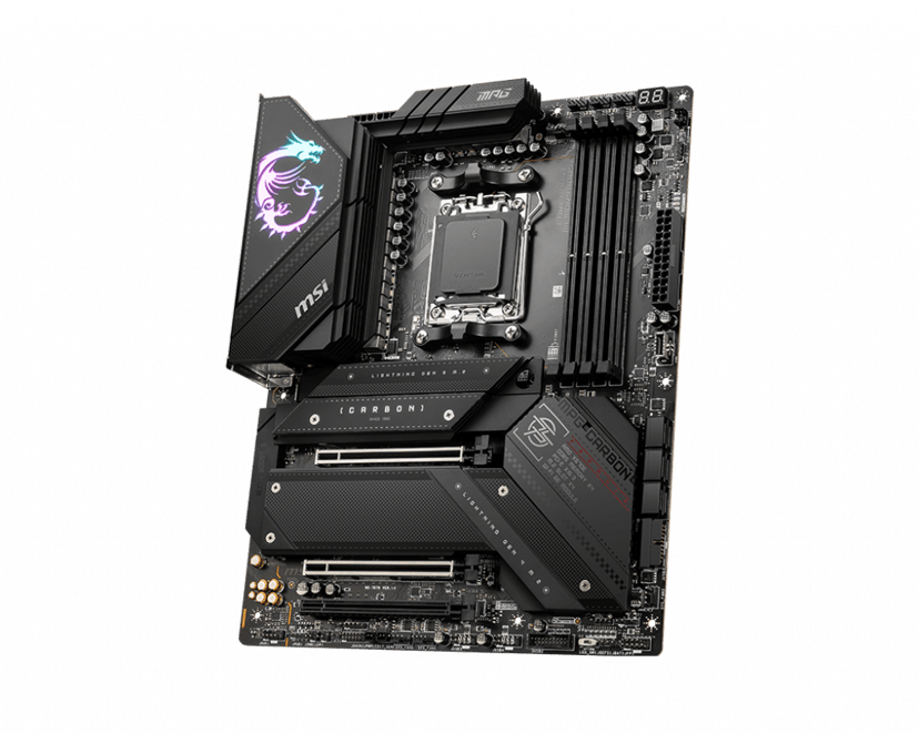 MSI MPG X670E CARBON WIFI AM5 ATX Moderkort