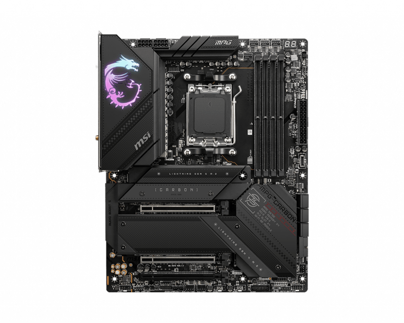 MSI MPG X670E CARBON WIFI AM5 ATX Moderkort