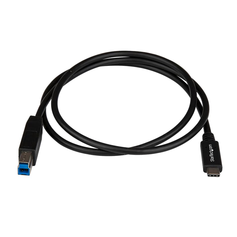 Startech USB 3.1 USB-C to USB-B Cable 1m USB C USB B Zwart