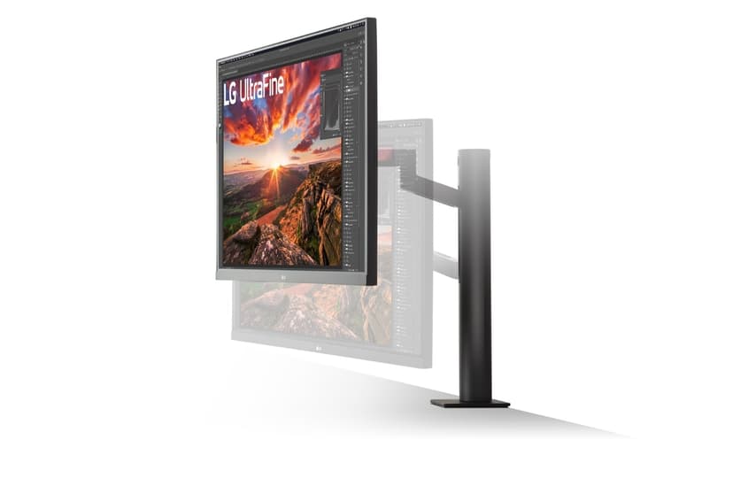 LG 32UN880P-B tietokoneen litteä näyttö 81,3 cm (32") 3840 x 2160 pikseliä 4K Ultra HD musta 32" 3840 x 2160pixels IPS 16:9 60Hz