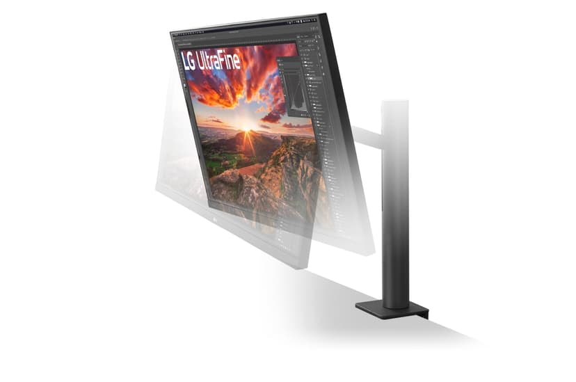 LG 32UN880P-B tietokoneen litteä näyttö 81,3 cm (32") 3840 x 2160 pikseliä 4K Ultra HD musta 32" 3840 x 2160pixels IPS 16:9 60Hz