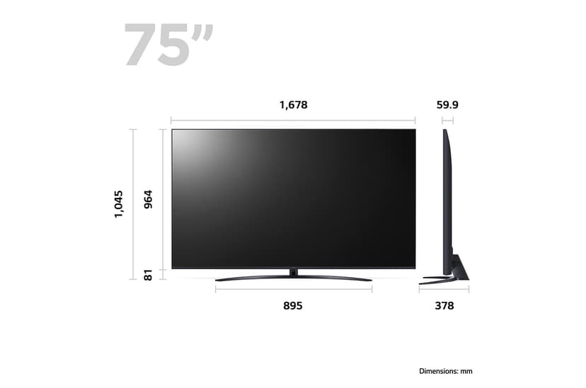 LG 75UR81006LJ 75" 4K LED Smart-TV