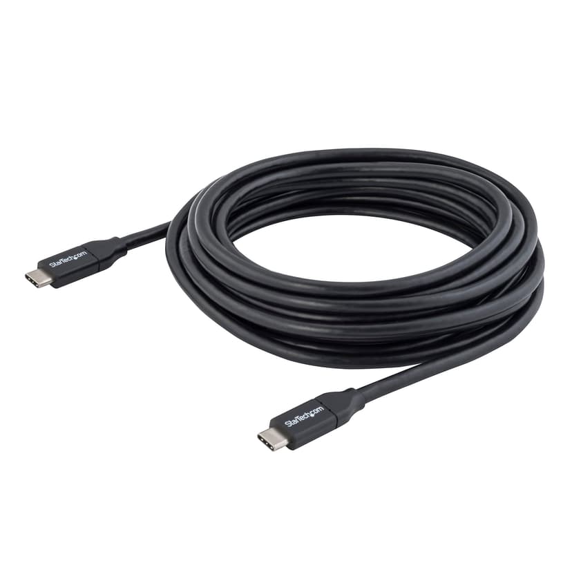 Startech USB-C (USB 2.0)  Charge Cable w/ PD 100W 4m 4m USB-C USB-C Musta